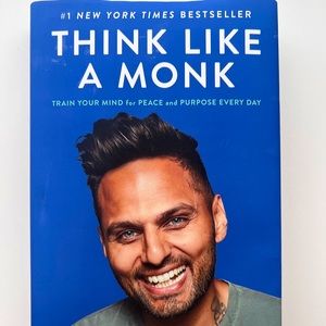 Think Like a Monk Hardcover book. New, never read.